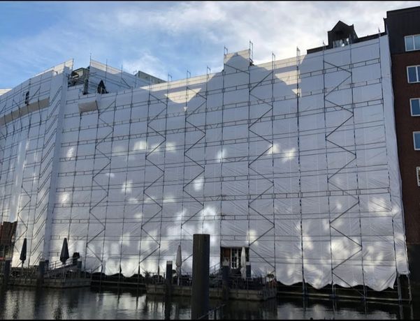 Beispielarbeit von Lind & Holst Gerüstbau GmbH - veröffentlicht auf Geruestbau.org
