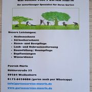 Hausmeister- und Gartenservice Patrick Mürle in Weißenhorn