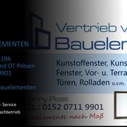 RP Vertrieb von Bauelementen in Prösen