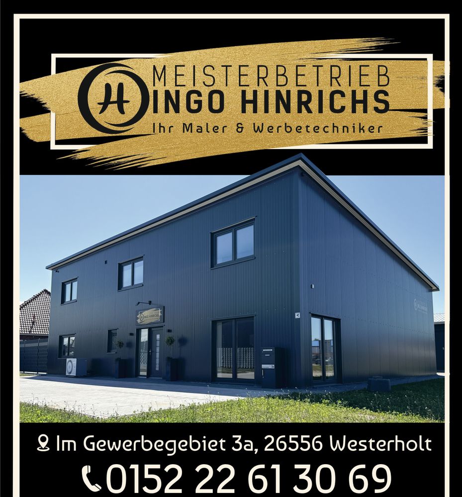 Logo der Firma Ingo Hinrichs Malermeisterbetrieb aus Westerholt auf dem Branchenportal Maler.org