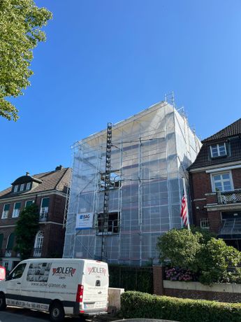 Beispielarbeit von BAG Gerüstbau GmbH - veröffentlicht auf Geruestbau.org