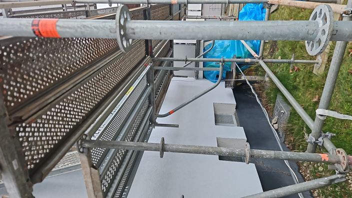 Beispielarbeit von Waltroper Gerüstbau u Fassadensanierung - veröffentlicht auf Geruestbau.org