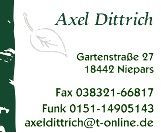 Garten- und Landschaftsgestaltung DITTRICH in Niepars