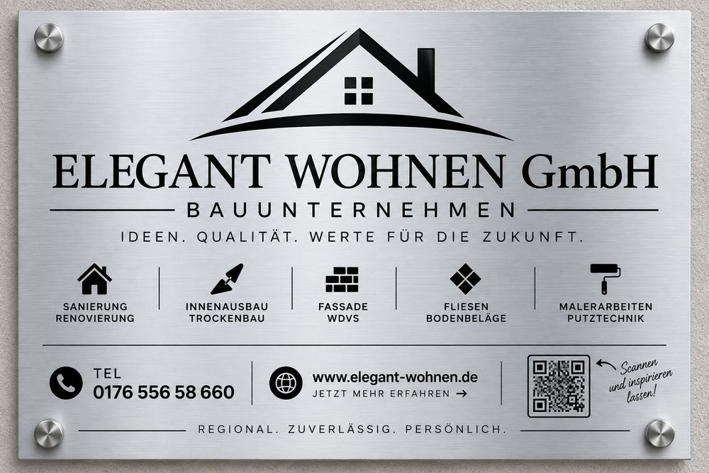 Logo der Firma Elegant Wohnen GmbH aus Mörfelden Walldorf auf dem Branchenportal Maler.org