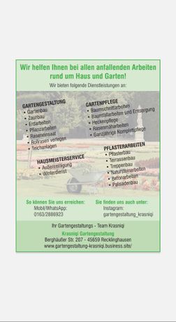 Beispielarbeit von Krasniqi Gartengestaltung - veröffentlicht auf Gartenbau.org
