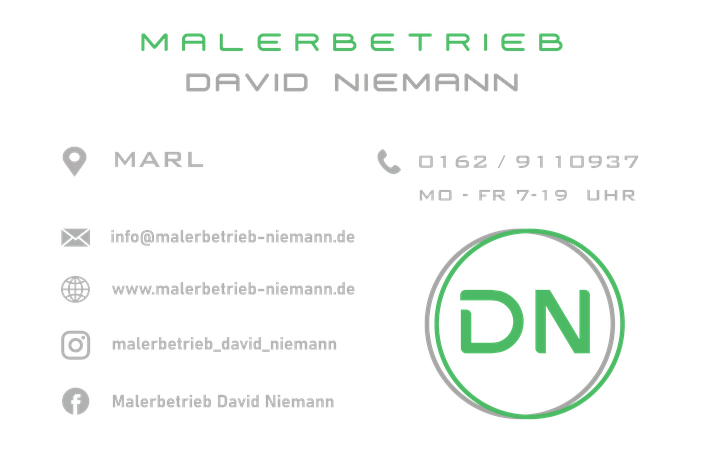 Beispielarbeit von Malerbetrieb David Niemann - veröffentlicht auf Maler.org