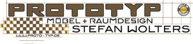 Logo der Firma Prototyp Möbel & Raumdesign Stefan Wolters aus Kiel auf dem Branchenportal Tischler-Schreiner.org