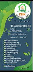 Gökmen Isik & Mario Will Gartenbau in Schweinfurt