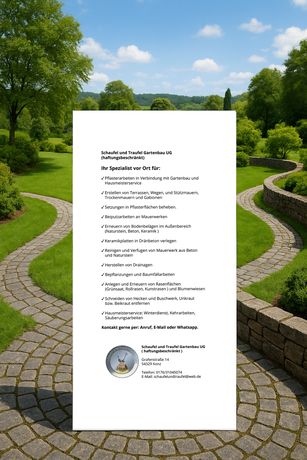 Beispielarbeit von Schaufel und Traufel Gartenbau UG (haftungsbeschränkt) - veröffentlicht auf Gartenbau.org