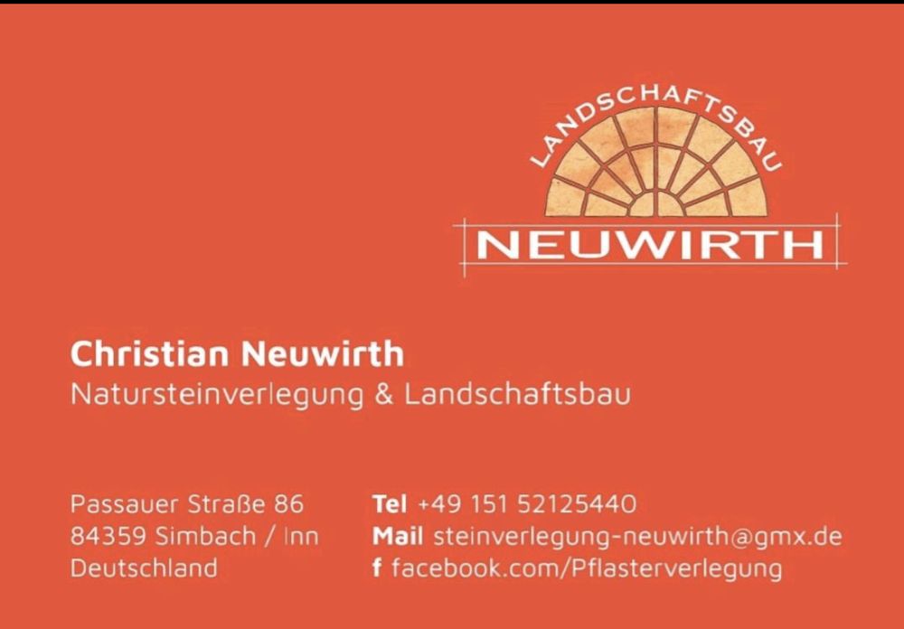 Logo der Firma Christian Neuwirth Garten- und Landschaftsbau aus Simbach auf dem Branchenportal Gartenbau.org