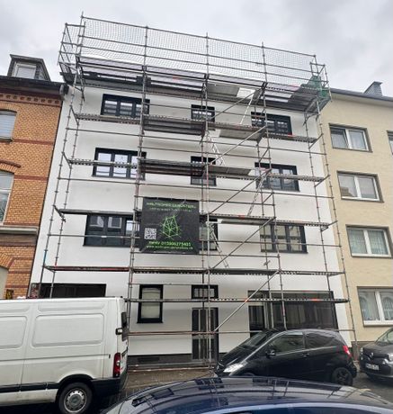 Beispielarbeit von Waltroper Gerüstbau u Fassadensanierung - veröffentlicht auf Geruestbau.org