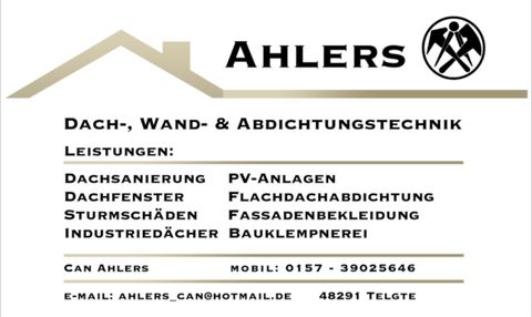 Ahlers Dach-,Wand&Abdichtungstechnik in Münster