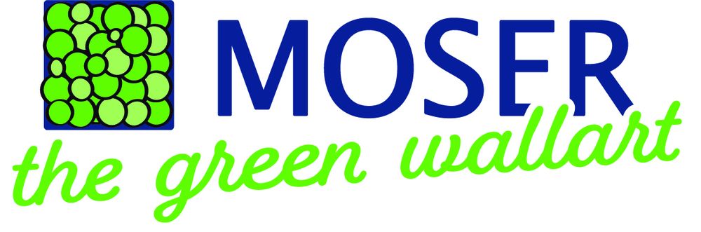 Logo der Firma Moser the green wallart aus Walldorf auf dem Branchenportal Gartenbau.org