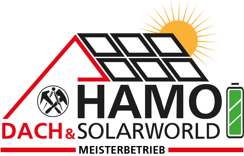 Logo der Firma HAMO Dach & SolarWorld GmbH aus Willich auf dem Branchenportal Dachdecker.com