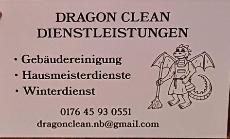 Artour Tsatinian Dragon Clean Dienstleistungen in Nürnberg