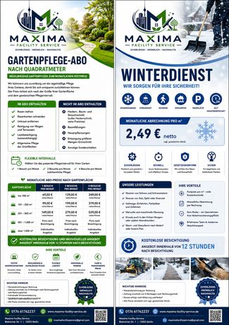 Beispielarbeit von Maxima-Facility Service - veröffentlicht auf Gartenbau.org
