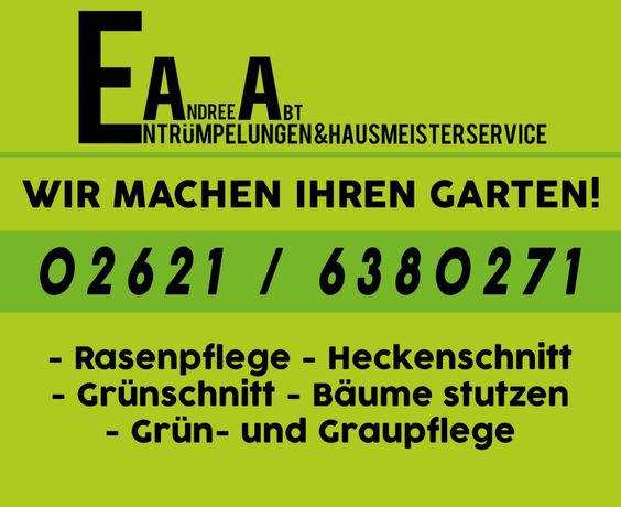 Beispielarbeit von Firma Abt - veröffentlicht auf Hausmeisterdienste.net