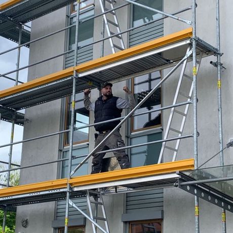 Beispielarbeit von JS Gerüstverleih - veröffentlicht auf Geruestbau.org
