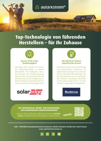 Beispielarbeit von Autarkstrom erneuerbare Energien Kassel GmbH - veröffentlicht auf Elektriker.org