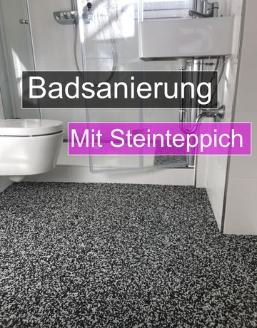 Beispielarbeit von Steinteppich-Verlegen.de - veröffentlicht auf Fliesenleger.net