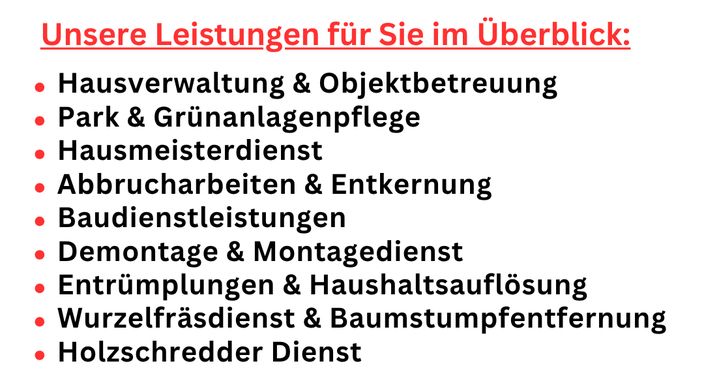 Beispielarbeit von Allround Service Grahmann - veröffentlicht auf Hausmeisterdienste.net