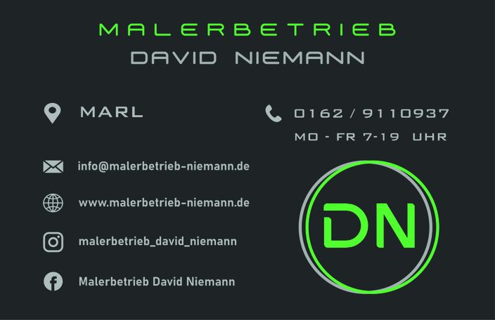 Beispielarbeit von Malerbetrieb David Niemann - veröffentlicht auf Maler.org