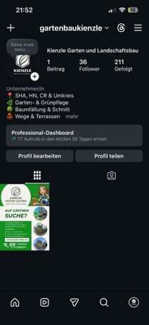 Beispielarbeit von Gartenbau Kienzle - veröffentlicht auf Gartenbau.org
