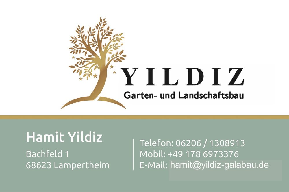 Logo der Firma Yildiz Garten- und Landschaftsbau  aus Lampertheim auf dem Branchenportal Gartenbau.org
