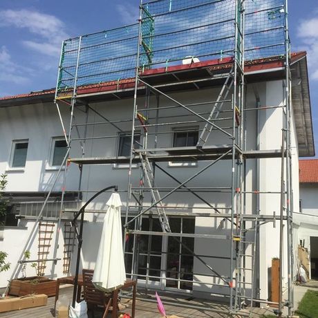 Beispielarbeit von Gerüstverleih Baindl - veröffentlicht auf Geruestbau.org