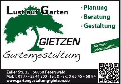 Logo der Firma Matthias Gietzen Garten- und Landschaftsbau aus Peterswald-Löffelscheid auf dem Branchenportal Gartenbau.org