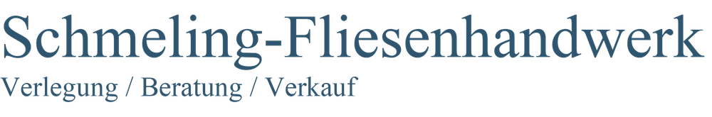 Logo der Firma Schmeling-Fliesenhandwerk aus Berlin auf dem Branchenportal Fliesenleger.net