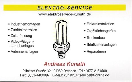 Andreas Kunath Elektroinstallationen/ Trockenbau in Dresden