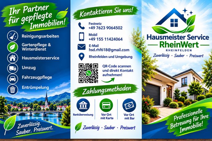 Beispielarbeit von Hausmeisterservice Rheinwert - veröffentlicht auf Hausmeisterdienste.net