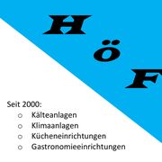 HöF Inh. Jens Förster e. K. Kälte-, Klima-, Großküchentechnik in Steinhagen