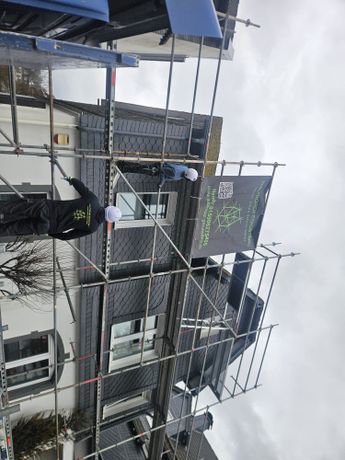 Beispielarbeit von Waltroper Gerüstbau u Fassadensanierung - veröffentlicht auf Geruestbau.org
