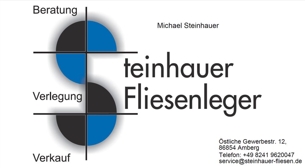 Logo der Firma Steinhauer Fliesen aus Amberg auf dem Branchenportal Fliesenleger.net