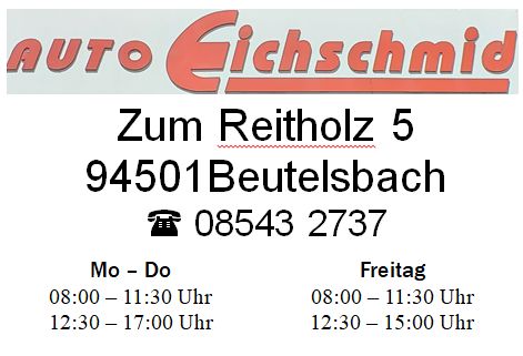 Beispielarbeit von Kfz-Werkstätte Rudolf Eichschmid - veröffentlicht auf Auto-Werkstatt.de