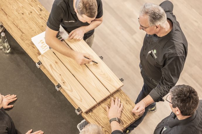 Beispielarbeit von Peter Schlecht GmbH - veröffentlicht auf Tischler-Schreiner.org