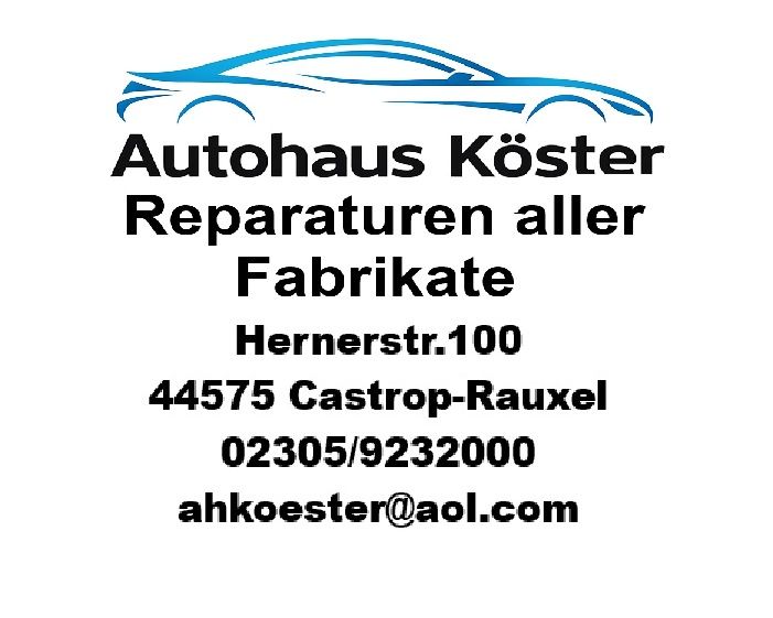 Logo der Firma Autohaus Köster Inh. Dr. Heinz Hummel e.K. aus Castrop-Rauxel auf dem Branchenportal Auto-Werkstatt.de