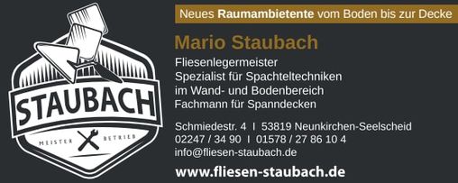 Mario Staubach Fliesenleger Meister und Hausmeisterdienste in Neunkirchen-Seelscheid
