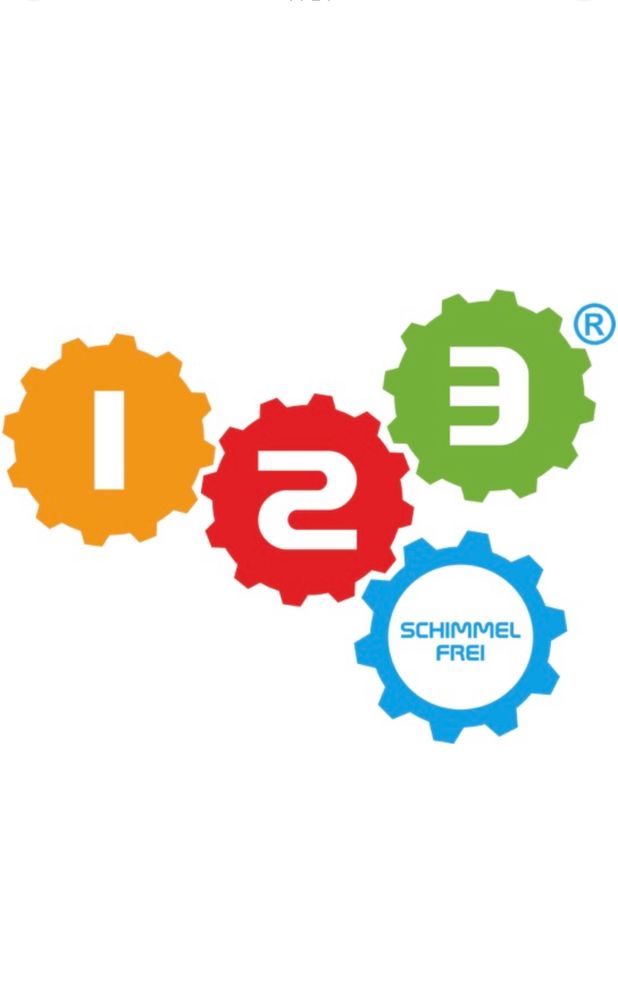 Logo der Firma 123 Schimmel Frei GmbH aus Hamburg auf dem Branchenportal Gutachter.org