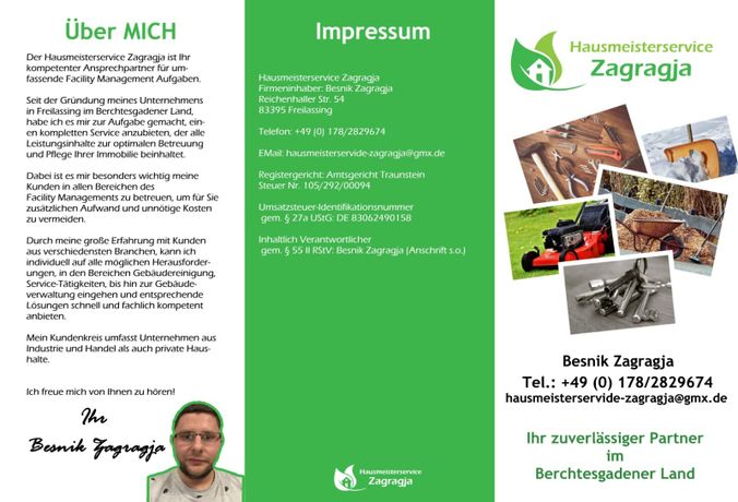 Beispielarbeit von Hausmeisterservice Zagragja - veröffentlicht auf Hausmeisterdienste.net