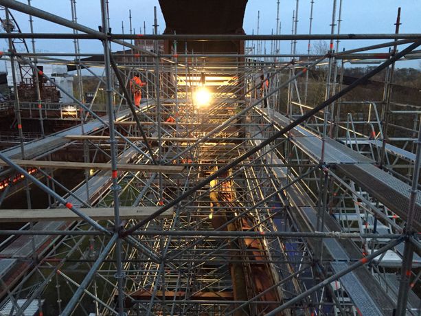 Beispielarbeit von Pohl & Söhne Gerüstbau GmbH - veröffentlicht auf Geruestbau.org