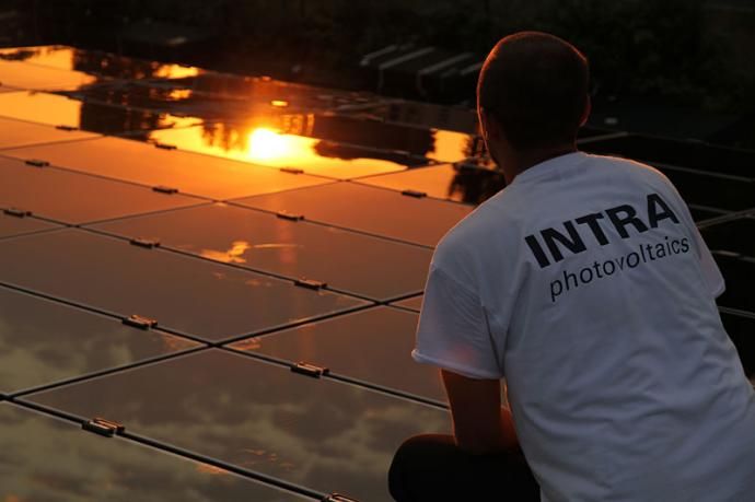 Beispielarbeit von INTRA photovoltaics Solarstrom GmbH - veröffentlicht auf Elektriker.org