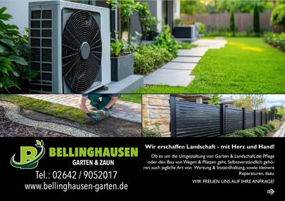 Bellinghausen Garten & Zaunbau, Garten und Landschaftsbau in Sinzig