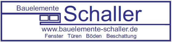 Logo der Firma Fenster Schaller aus Pilsach auf dem Branchenportal Glaserei.org