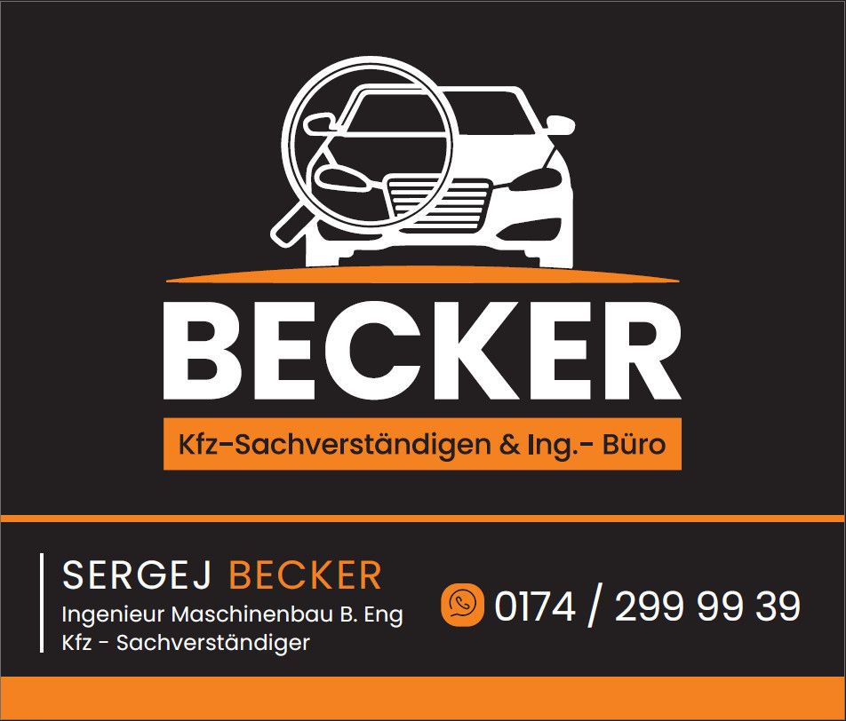 Logo der Firma Kfz Gutachter - Sachverständigen- und Ing. Büro Becker aus Saarland - Merzig auf dem Branchenportal Gutachter.org