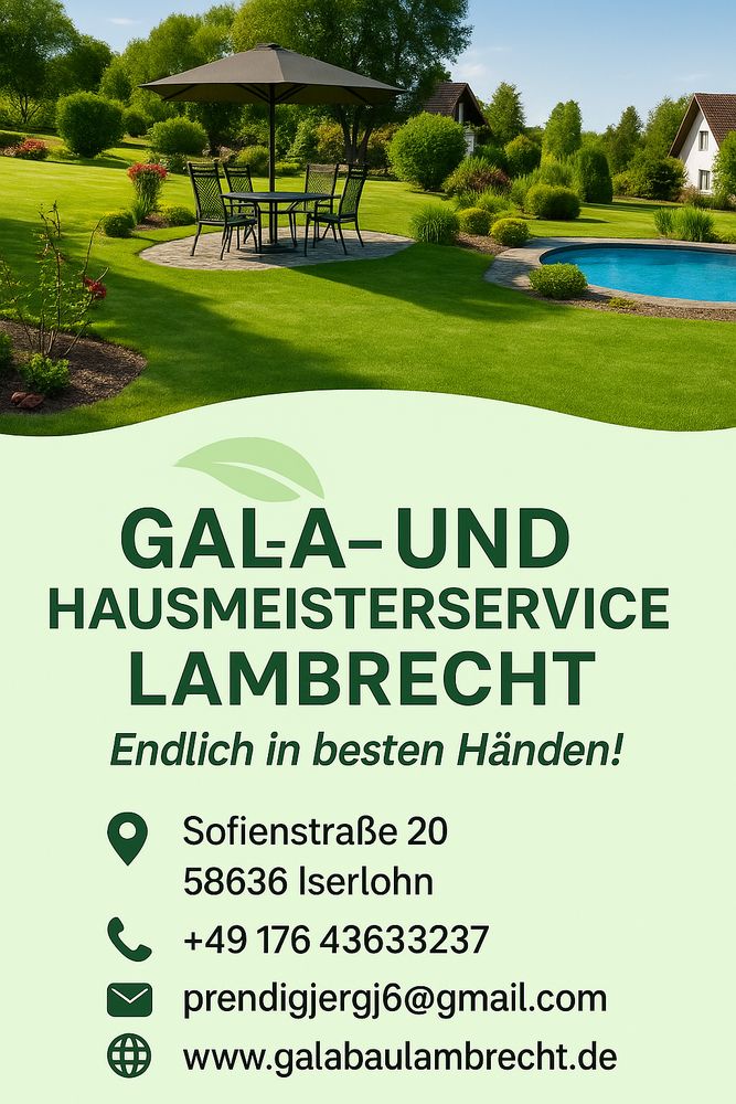 Logo der Firma Gala bau Lambrecht aus Iserlohn auf dem Branchenportal Gartenbau.org