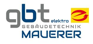 Logo der Firma gbt gebäudetechnik Mauerer GmbH & Co.KG aus Obermotzing auf dem Branchenportal Elektriker.org