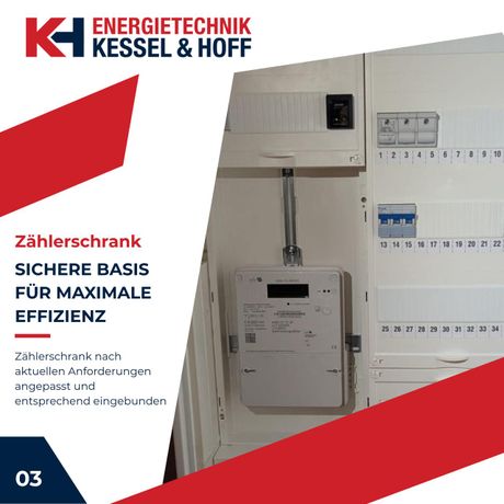 Beispielarbeit von Energietechnik Kessel & Hoff GmbH - veröffentlicht auf Elektriker.org